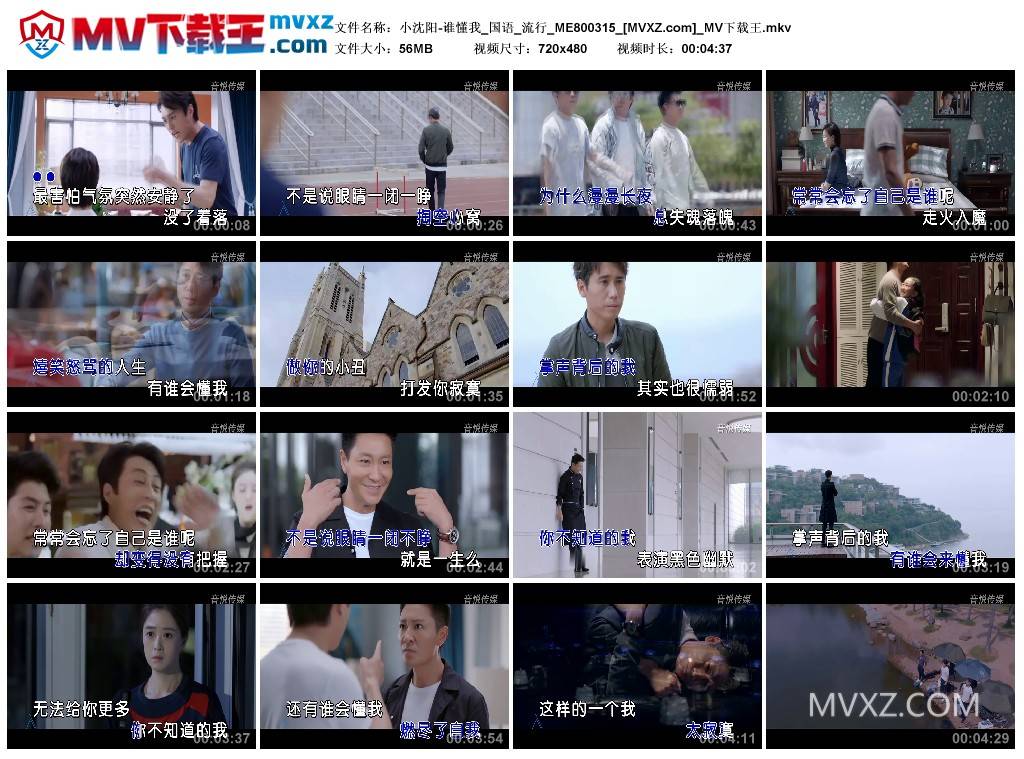 小沈阳-谁懂我_国语_流行_ME800315